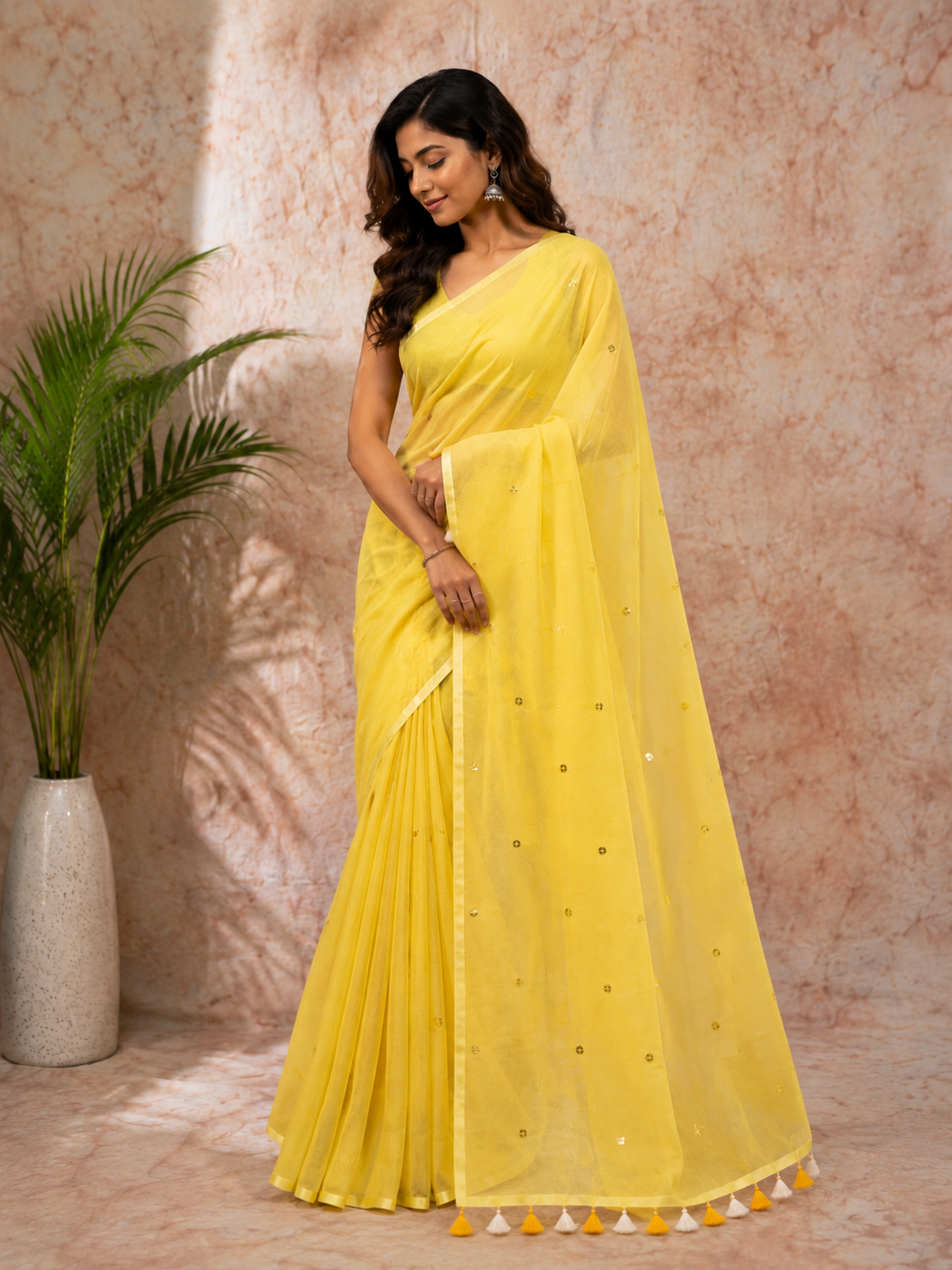 Yellow Mul Cotton