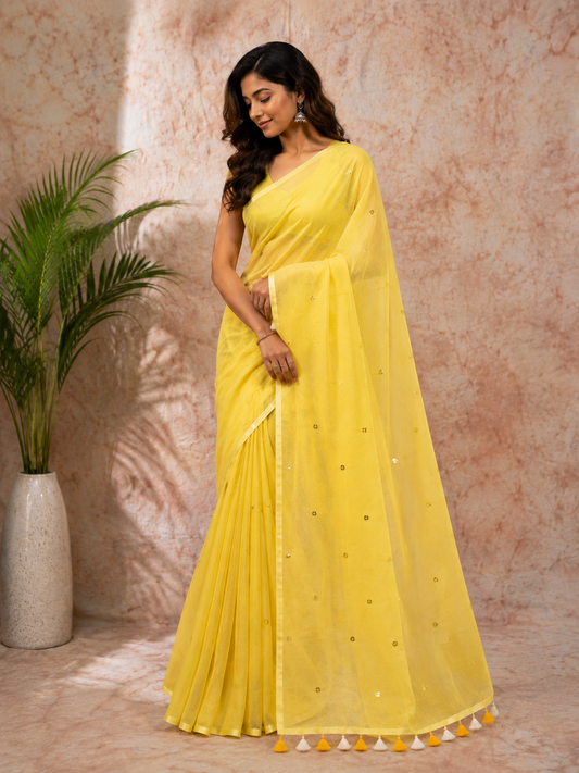 Yellow Mul Cotton
