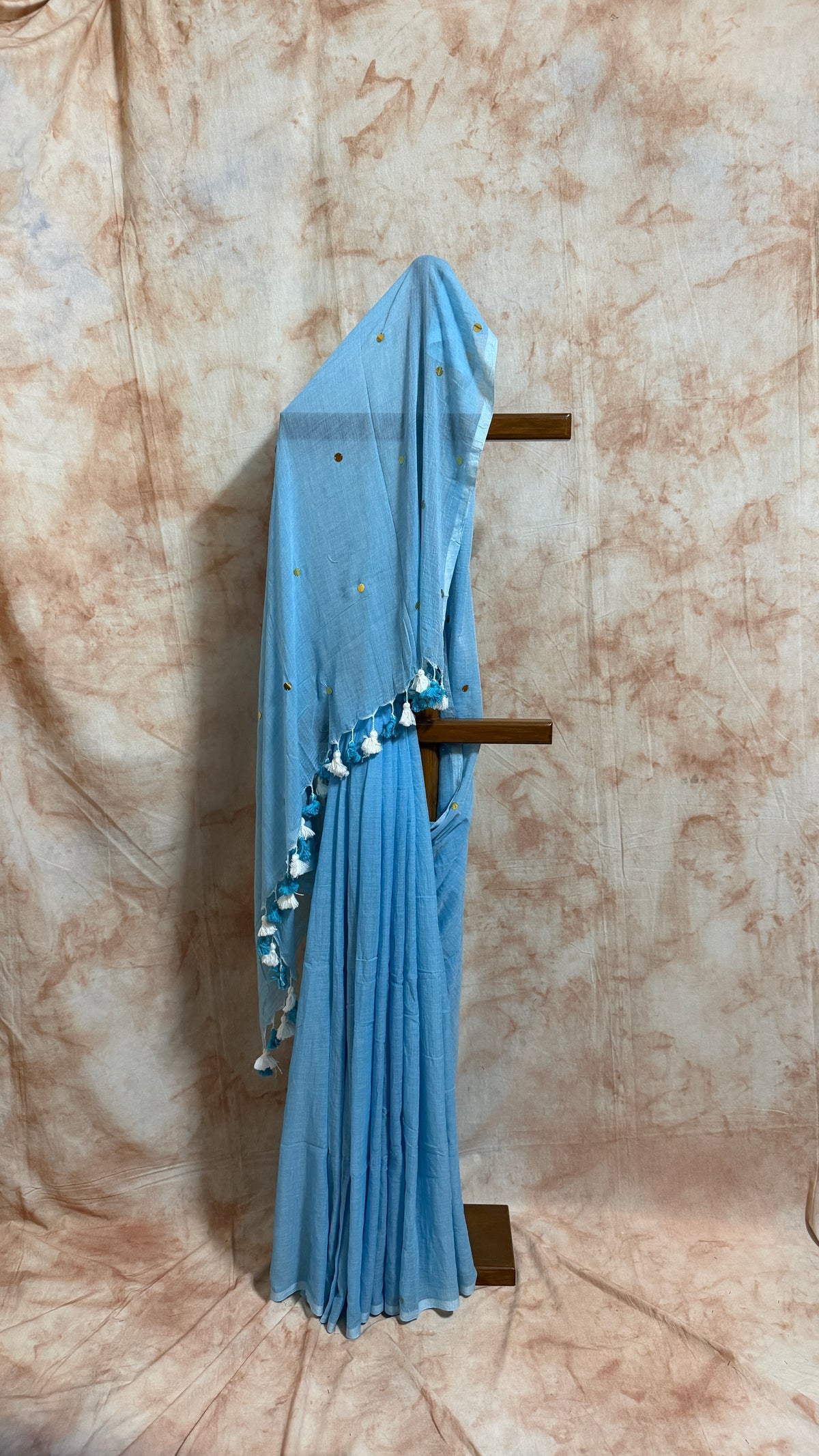 Sky Blue Mul Cotton