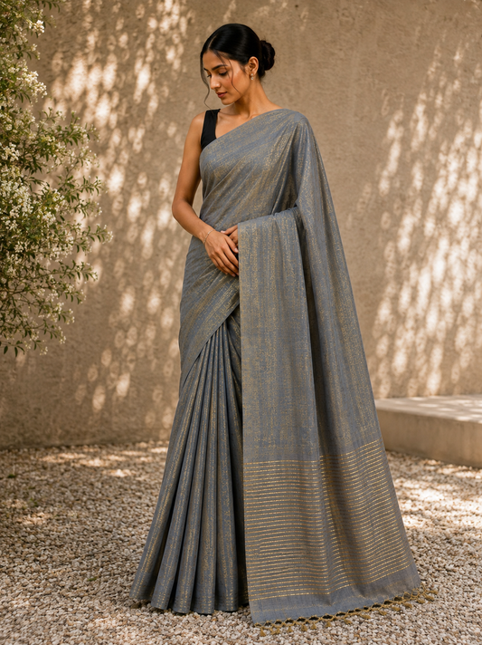 Handloom Linen Tissue - Copper
