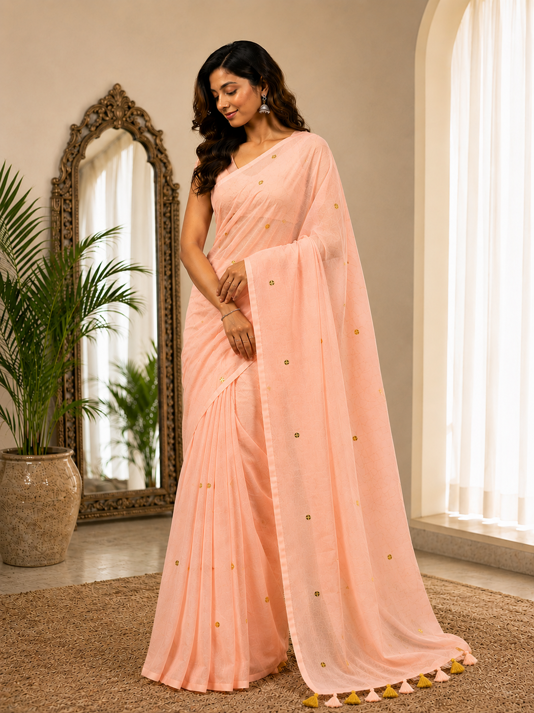 Coral Mul Cotton