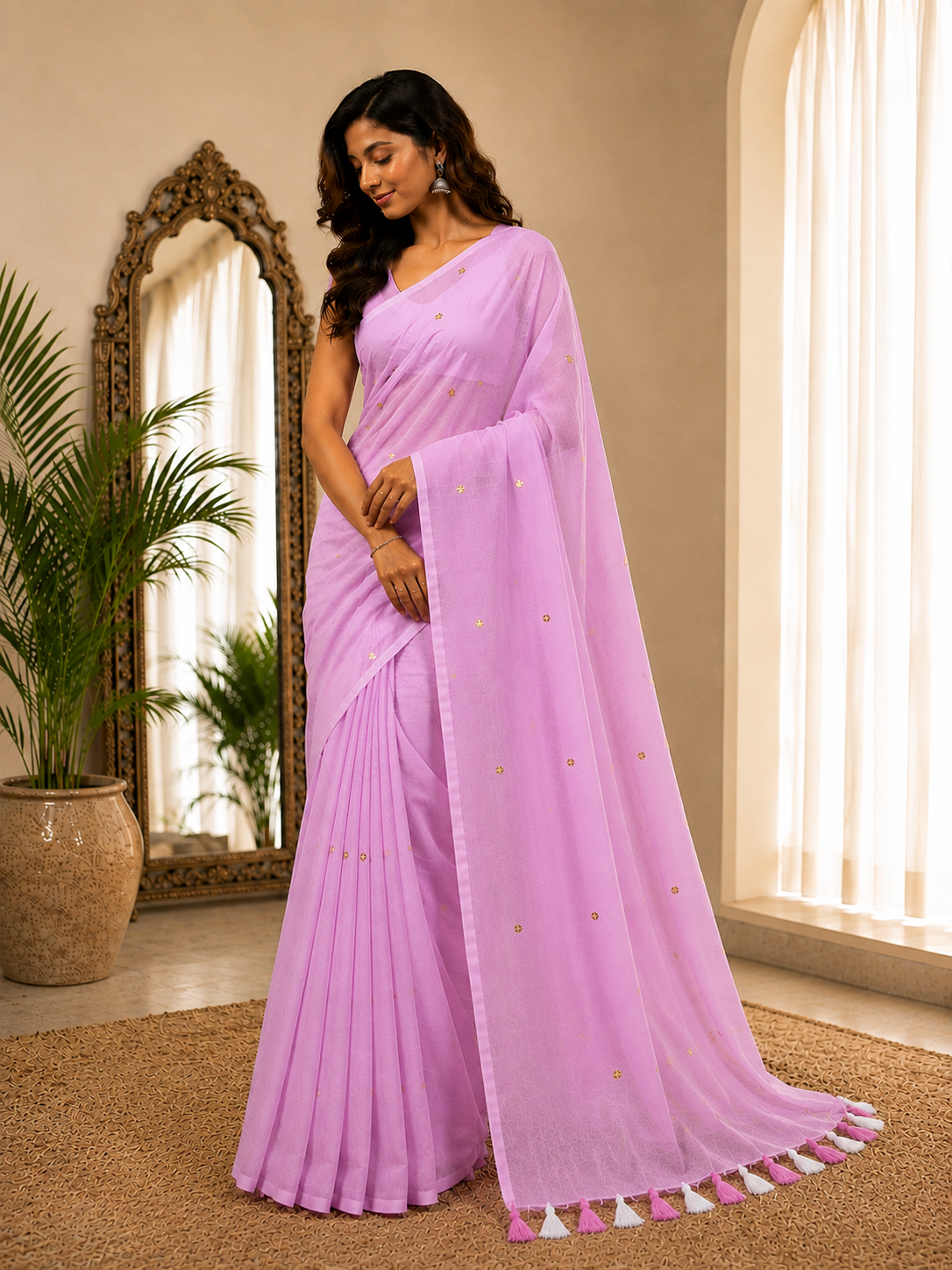 Light Pink Mul Cotton