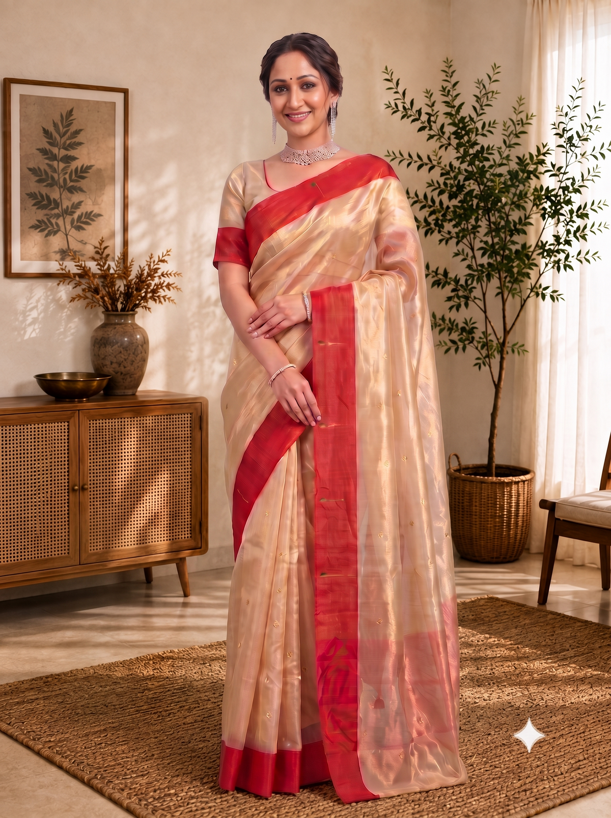 Chanderi Tissue Silk